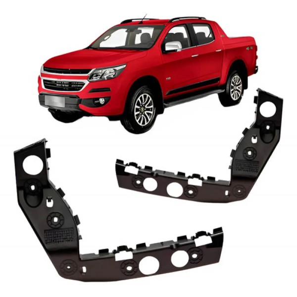Par Guia Parachoque Dianteiro S10 Advantage 2017 A 2020