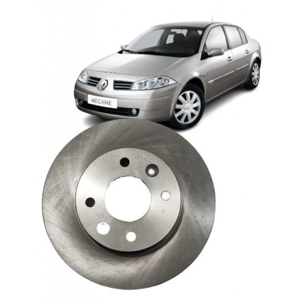 Disco Freio Ventilado Dianteiro Megane 2006 A 2012