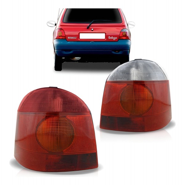 Par Lanterna Traseira Twingo 1993 94 95 96 97 1998 Ré Branc