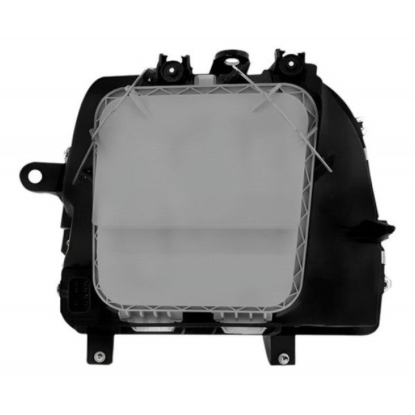 Farol Fiat Doblo 2002 A 2009 Fumê Com Auxiliar Modelo Origi