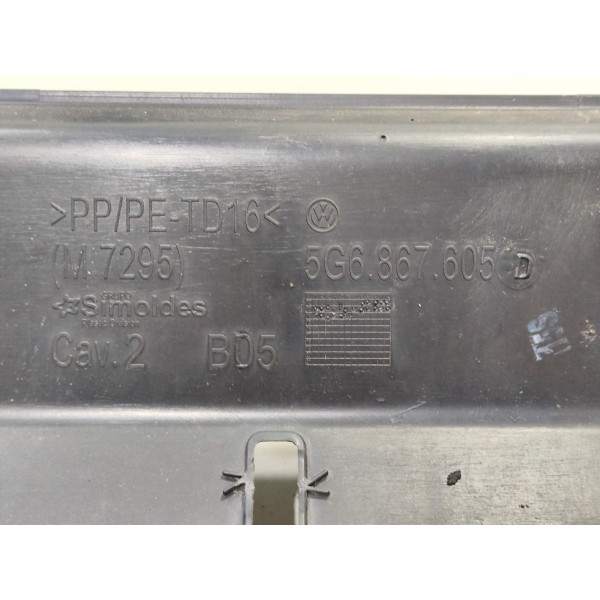 Acabamento Forro Tampa Traseira Porta Malas Golf Tsi 2014/15