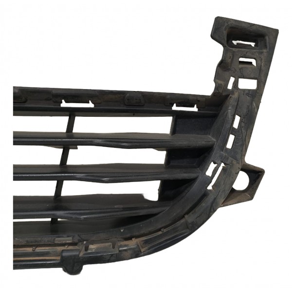 Grade Inferior Parachoque Dianteiro C4 Lounge 2014 A 2020 Preto Fosco