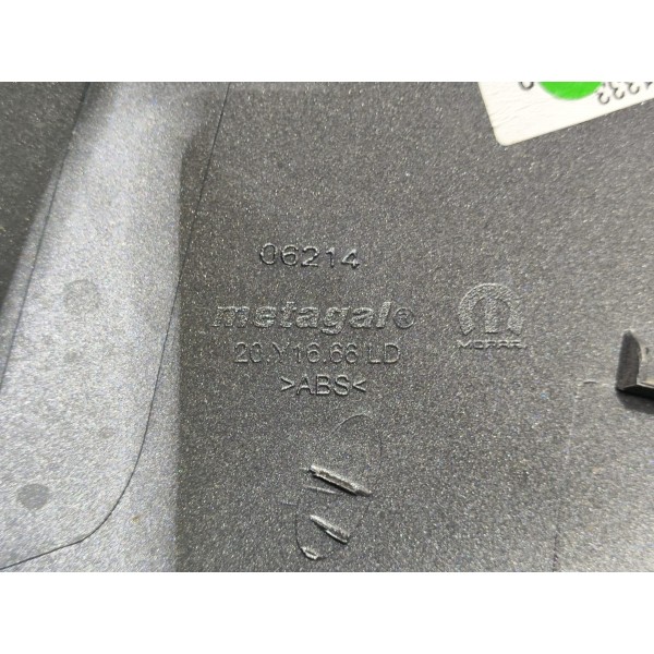 Capa Retrovisor Argo 2017 A 2021 Original Lado Direito Cinza-escuro