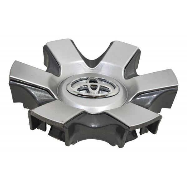 Calota Centro Roda Toyota Hilux Srv Cd 2006 A 2015 Prateado