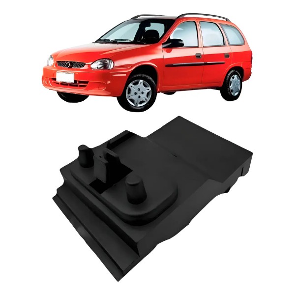 Guia Suporte Parachoque Corsa Wagon 1997 A 2002 Dianteiro