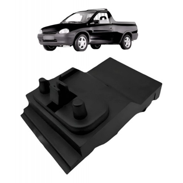 Guia Suporte Parachoque Corsa Pickup 1995 A 2003 Dianteiro