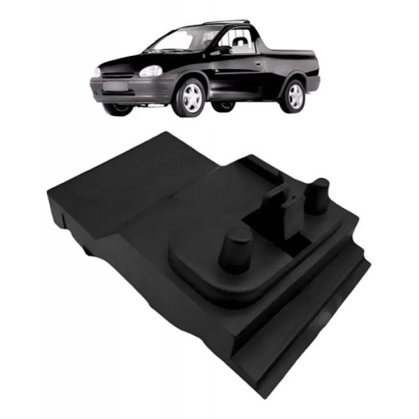 Guia Suporte Parachoque Corsa Pickup 1995 A 2003 Dianteiro