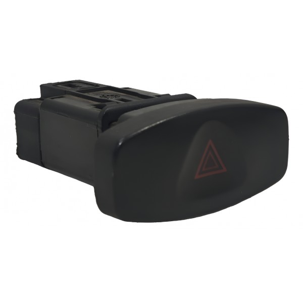 Botão Interruptor Pisca Alerta Sandero 2009 A 2014 446717 Preto