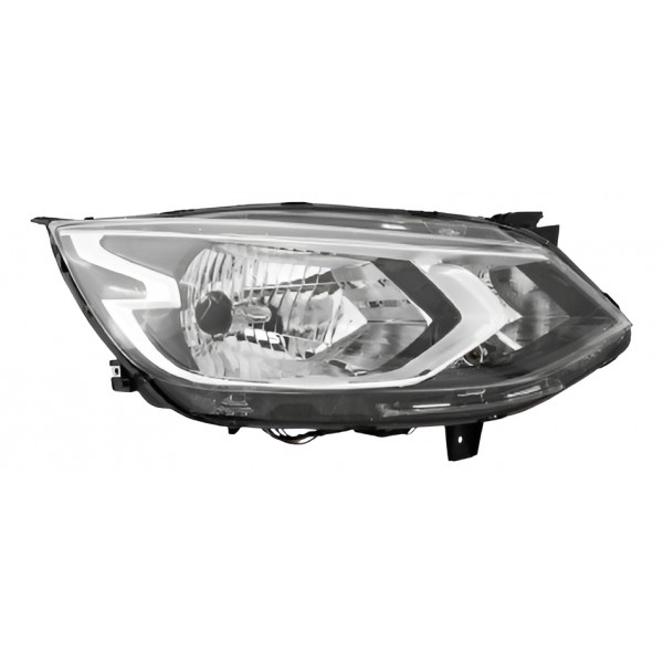 Farol Principal Elétrico Onix 2020 A 2025 Cromado S/ Led