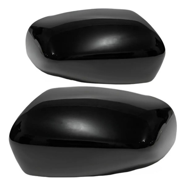 Par Capa Retrovisor Jeep Compass Night Eagle 2016 A 2023 Preto