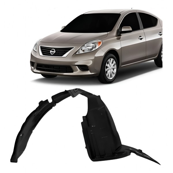 Parabarro Protetor Roda Dianteiro Versa 2011 2012 2013 2014