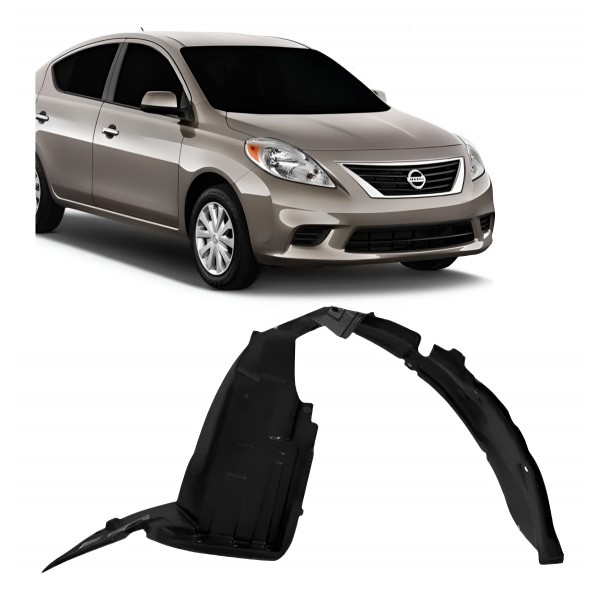 Parabarro Protetor Roda Dianteiro Versa 2011 2012 2013 2014