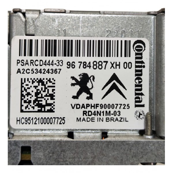 Rádio Som Mp3 Peugeot 308 2013 2014 2015 96784887