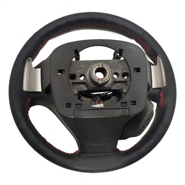 Volante Direção Civic 2012 A 2016 Com Comandos Reencapado