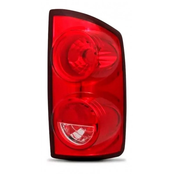 Par Lanterna Traseira Dodge Ram 2006 A 2009 Vermelho