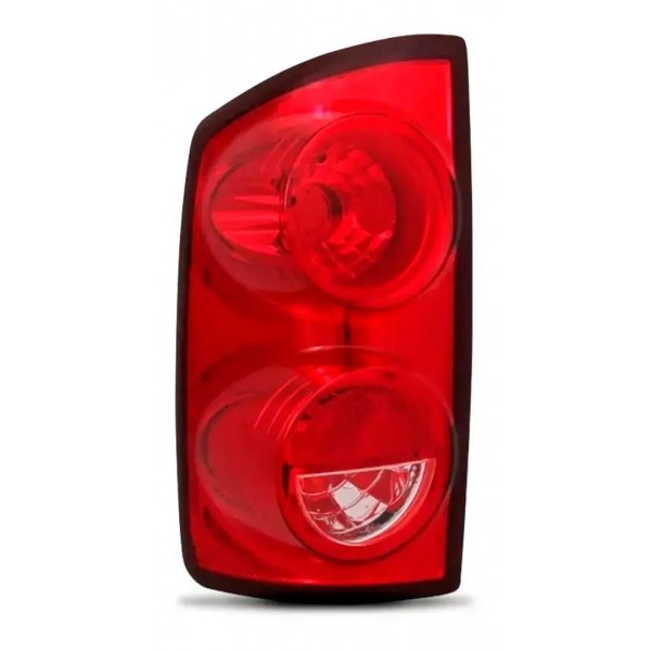 Par Lanterna Traseira Dodge Ram 2006 A 2009 Vermelho