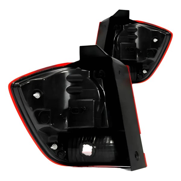 Par Lanterna Traseira Journey 2010 A 2015 Bicolor Com Led Ambos Lados Bicolor