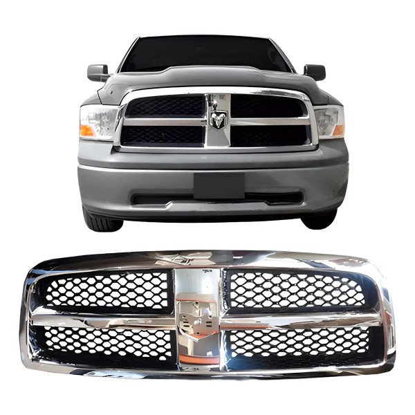 Grade Dodge Ram 1500 Ano 2009 2010 2011 2012 2013 Cromado Cromado