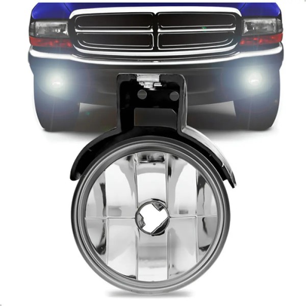 Farol Neblina Dakota Dianteiro 1997 1998 1999 2000