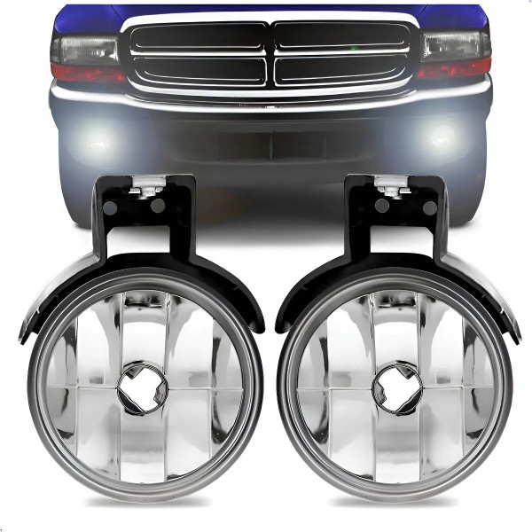 Par Farol Neblina Dakota Dianteiro 1997 1998 1999  2000 Tyc. - Cristal - Direito E Esquerdo