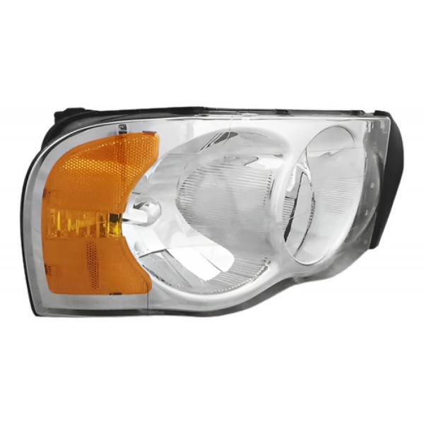 Par Farol Para Dodge Ram 2004 2005 Cromado