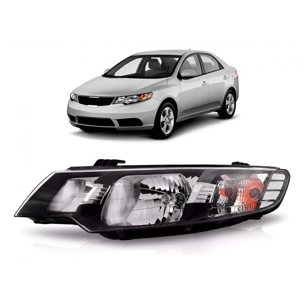 Farol Principal Cerato 2009 2010 2011 2012 2013 Mascara