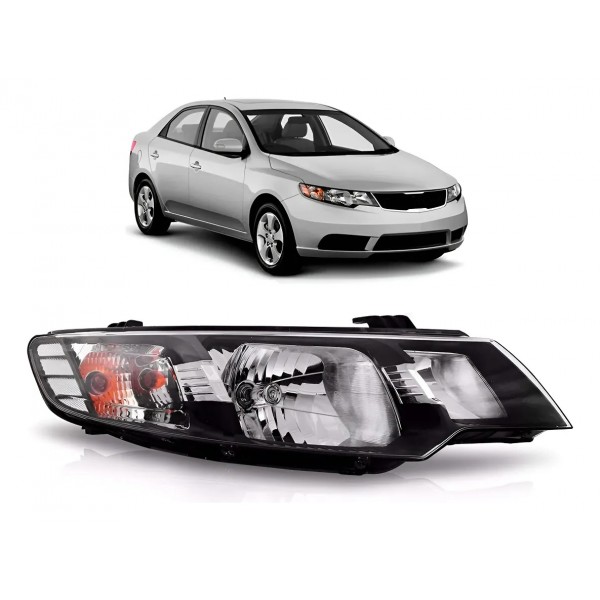 Farol Principal Cerato 2009 2010 2011 2012 2013 Mascara