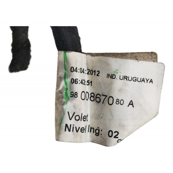 Chicote Tampa Traseira Peugeot 308 2012 A 2015