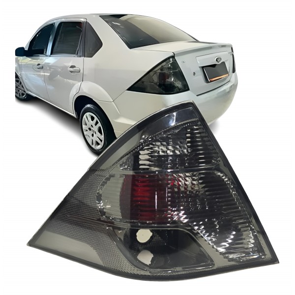 Lanterna Traseira Fiesta Rocam Sedan 2010 A 2014 Fumê