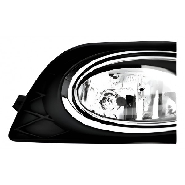 Farol Auxiliar Milha Com Grade Para Civic 2012 2013 2014