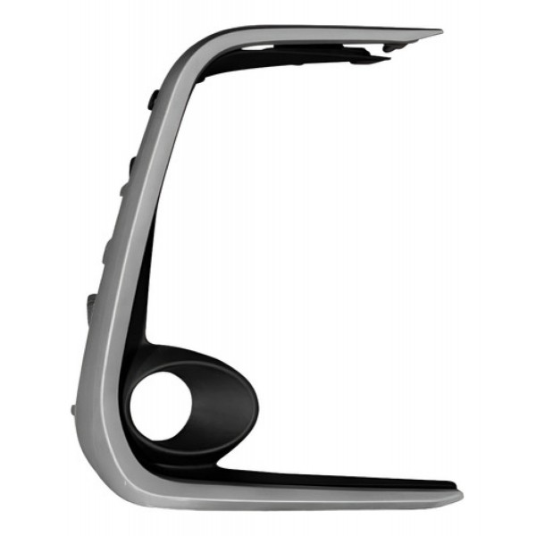 Moldura Milha Parachoque Dianteiro Corolla 2020 A 2025 Cinza