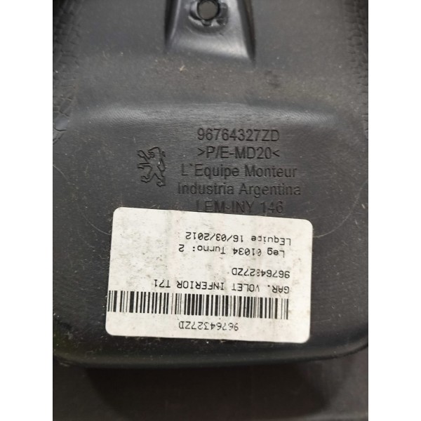 Forro Acabamento Interno Tampa Traseira Peugeot 308 2012/15