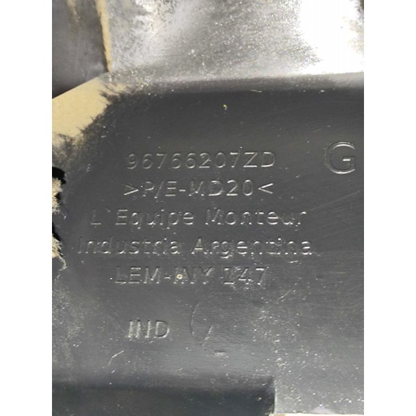 Suporte Bagagito Interno Lado Esquerdo Peugeot 308 2012/2015 Preto