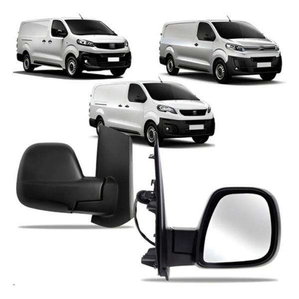 Par Retrovisor Expert Jumpy Scudo 2018 A 2024 Elétrico