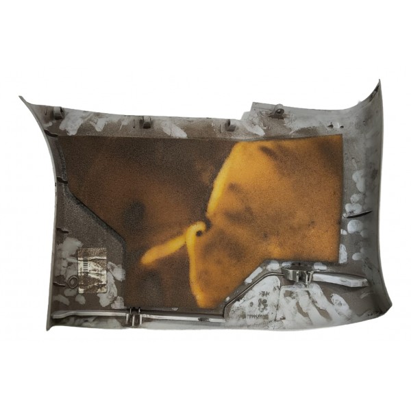 Acabamento Coluna Traseira Esquerda Peugeot 308 2012/2018 Bege