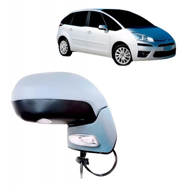 Retrovisor Citroen C4 Picasso Grand 2006 A 2011 S/fechamento