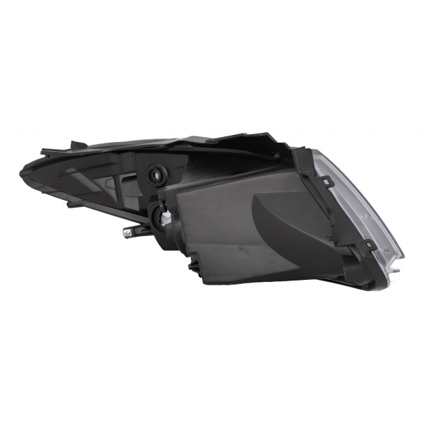 Farol Manual Onix Prisma 2012 A 2016 Cromado Mascara Azul