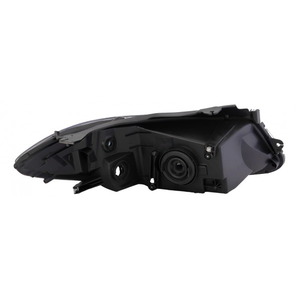 Farol Manual Onix Prisma 2012 A 2016 Cromado Mascara Azul