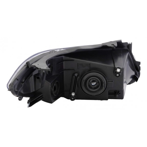 Farol Manual Onix Prisma 2012 A 2016 Cromado Mascara Azul