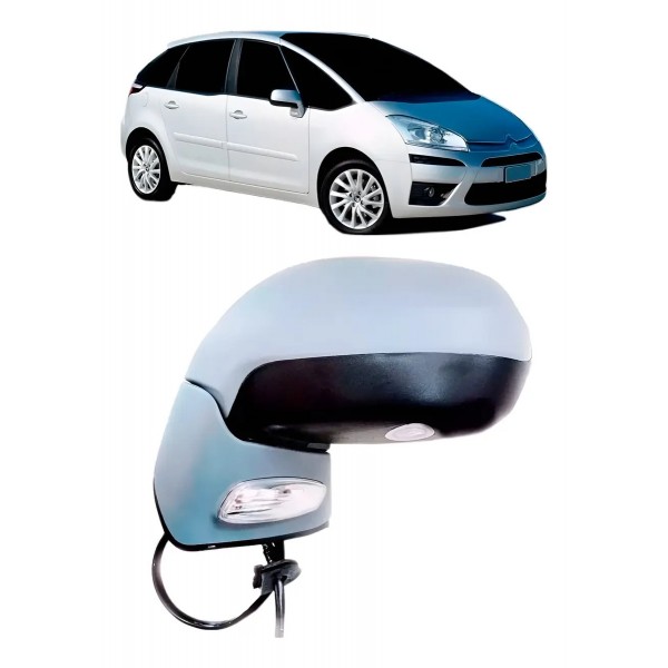 Retrovisor Citroen C4 Picasso Grand 2006 A 2011 S/fechamento