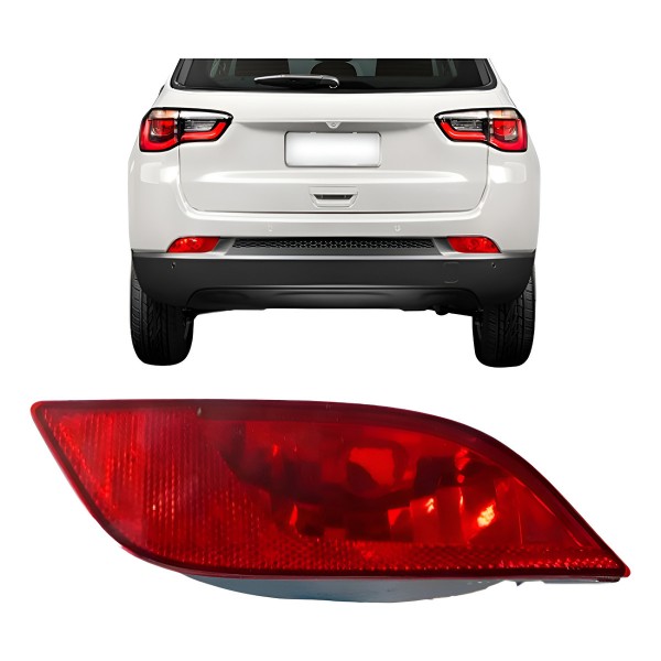 Lanterna Sinaleira Parachoque Traseiro Compass 2017 A 2025