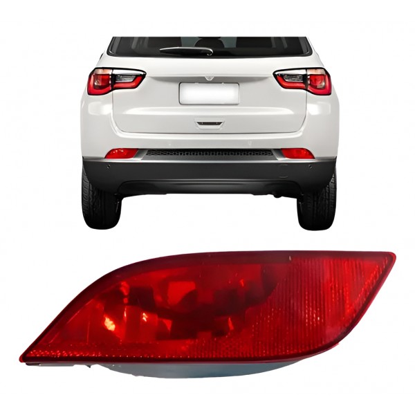 Lanterna Sinaleira Parachoque Traseiro Compass 2017 A 2025