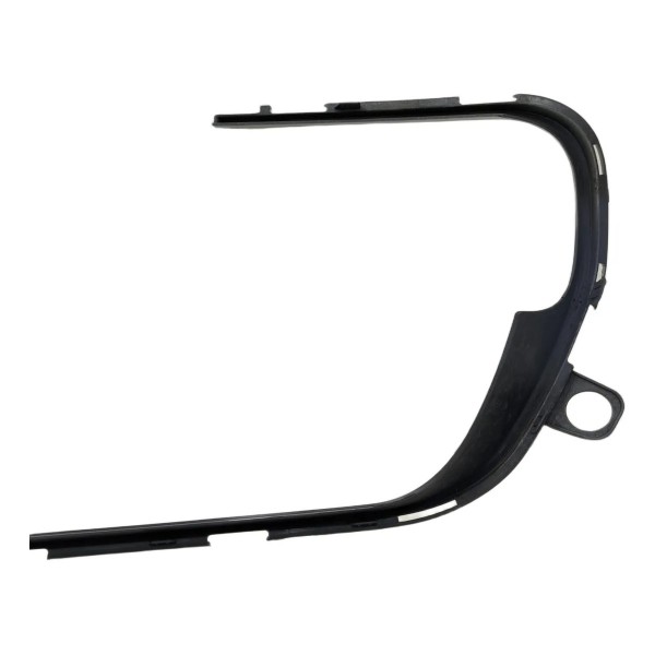 Moldura Arco Grade Parachoque Peugeot 308 2012/2015 Original Prateado Brilhante