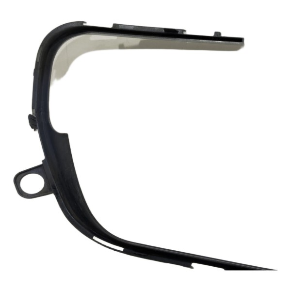 Moldura Arco Grade Parachoque Peugeot 308 2012/2015 Original Prateado Brilhante