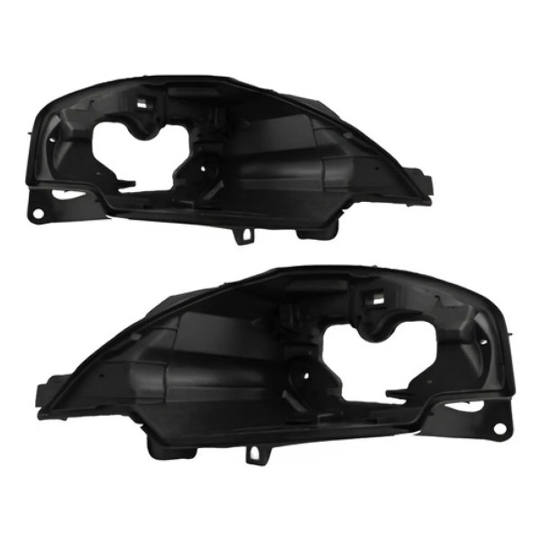 Par Carcaça Farol Citroen C3 2003 Á 2012 Elétrico
