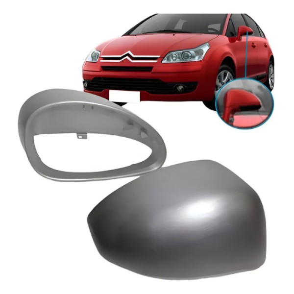 Capa Retrovisor Citroen C4 2004 05 06 07 08 09 10