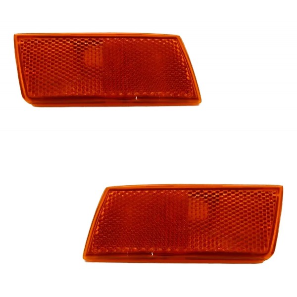 Par Refletor Parachoque 300c 2006 A 2010 Ambar Ambar