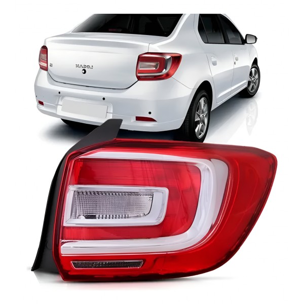 Lanterna Traseira Logan 2014 2015 2016 2017 2018 A 2024