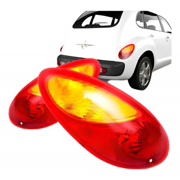 Par Lanterna Traseira Pt Cruiser 2001 2002 2003 2004 2005