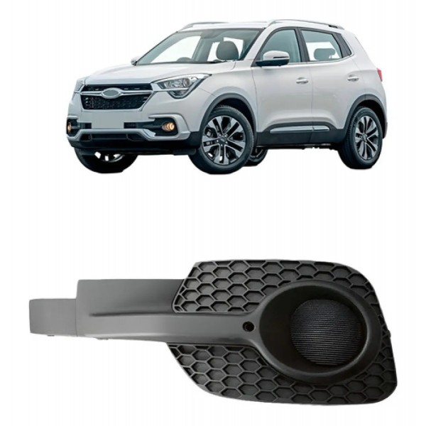 Moldura Milha Tiggo 5x 2019 A 2020 S/ Furo